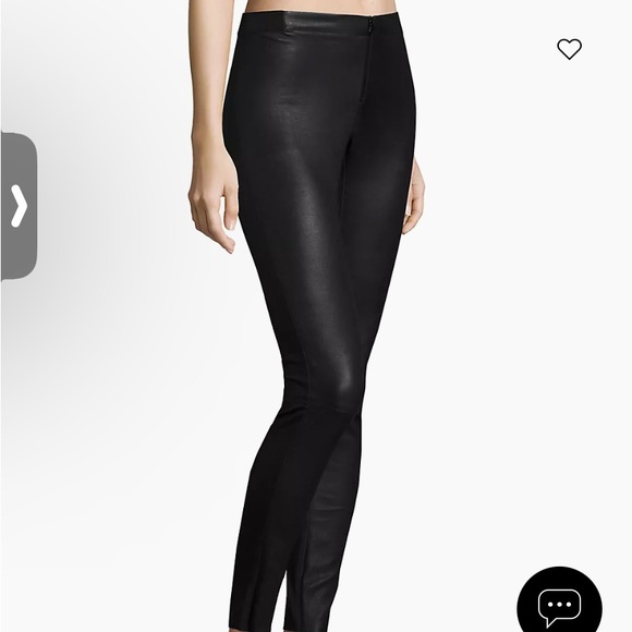 Alice + Olivia leather Size 6 Black. Super soft Pristine condition - Picture 2 of 10